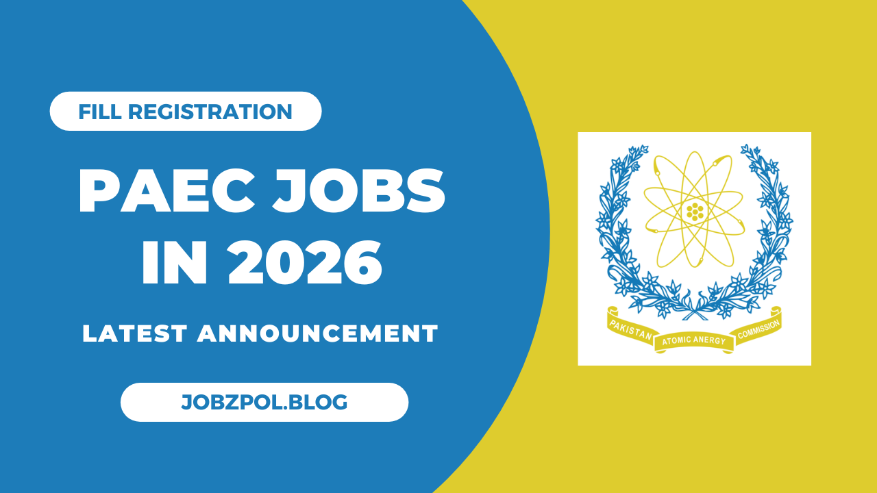 Pakistan Atomic Energy Commission PAEC Jobs in 2026