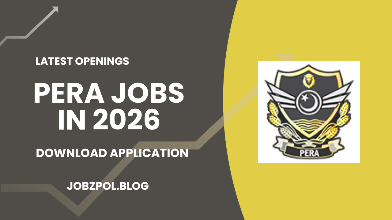 Punjab Enforcement & Regulatory Authority PERA Jobs in 2026