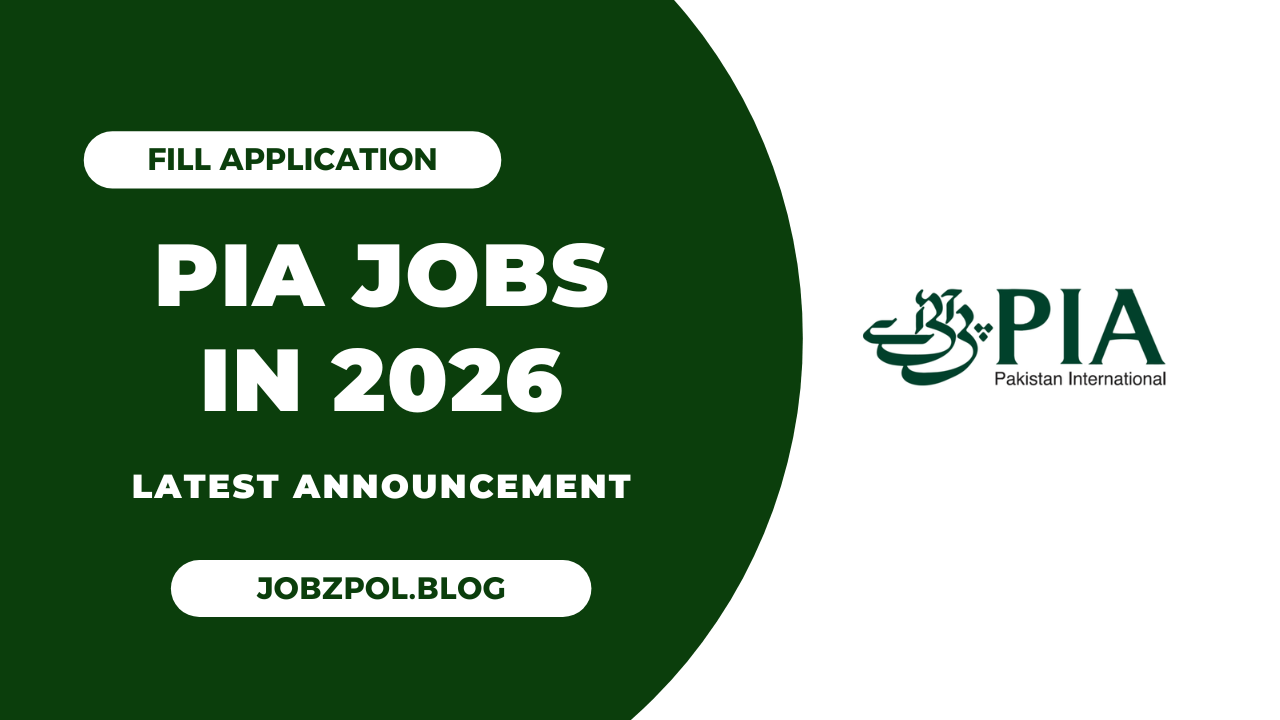 Pakistan International Airlines PIA Jobs in 2026